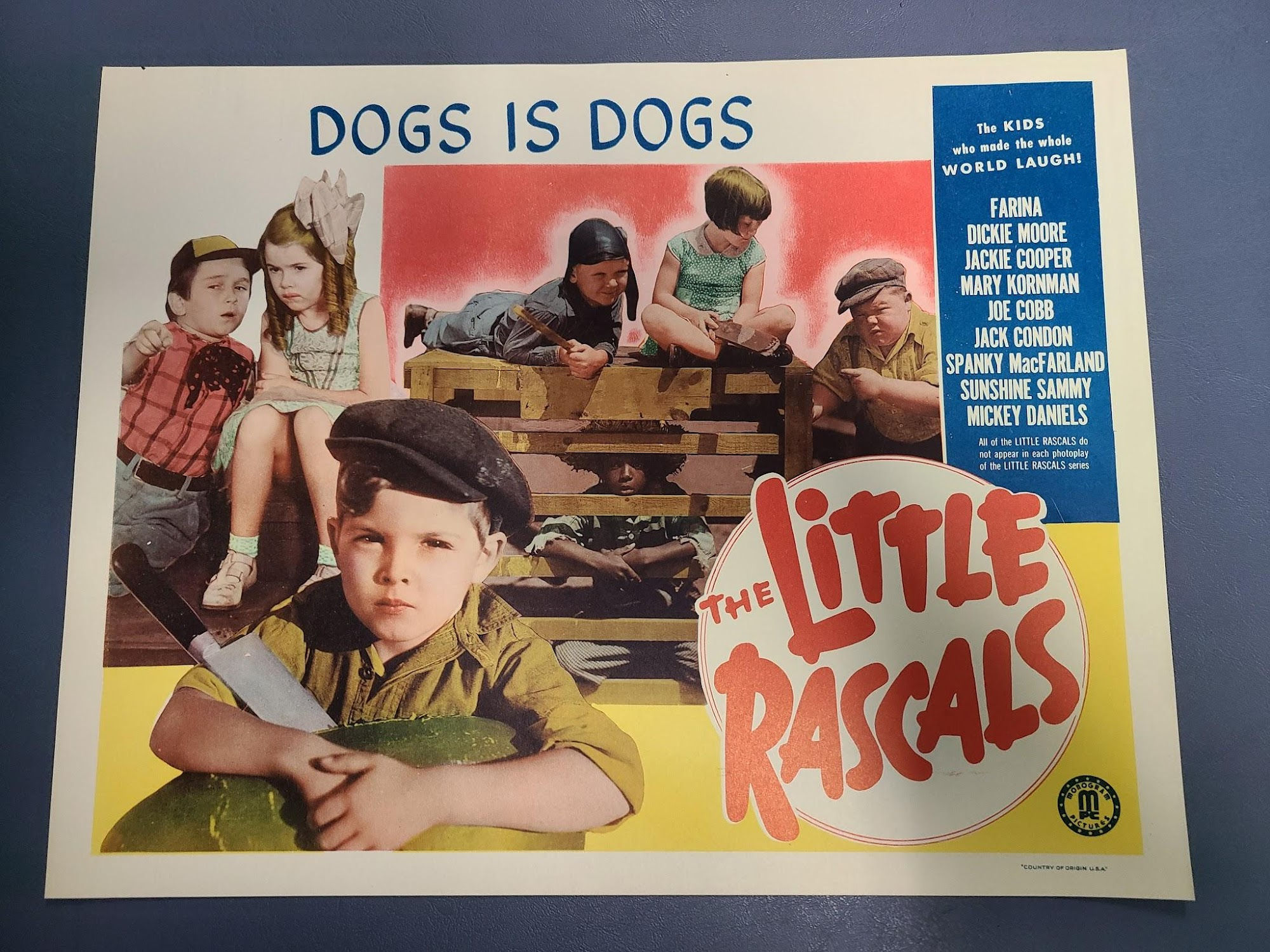 Dogs Is Dogs 1930's General Lobby Cards