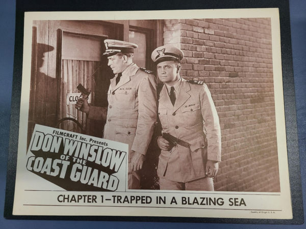 Don Winslow of The Coast Guard 1943 Serial Lobby Cards