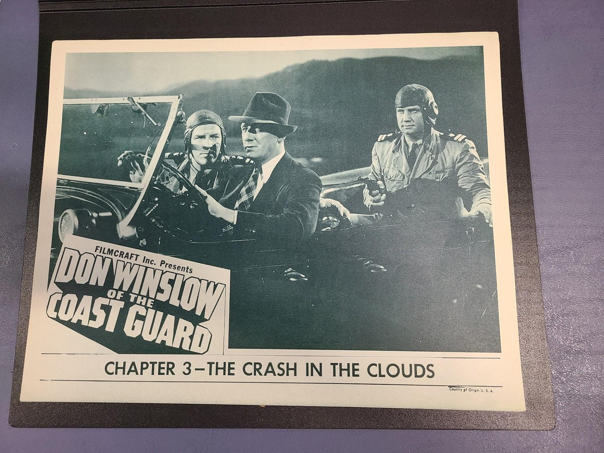 Don Winslow of The Coast Guard 1943 Serial Lobby Cards