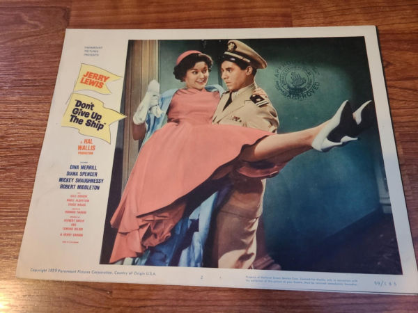 Don't Give Up The Ship 1959 Military/Aviation Lobby Cards