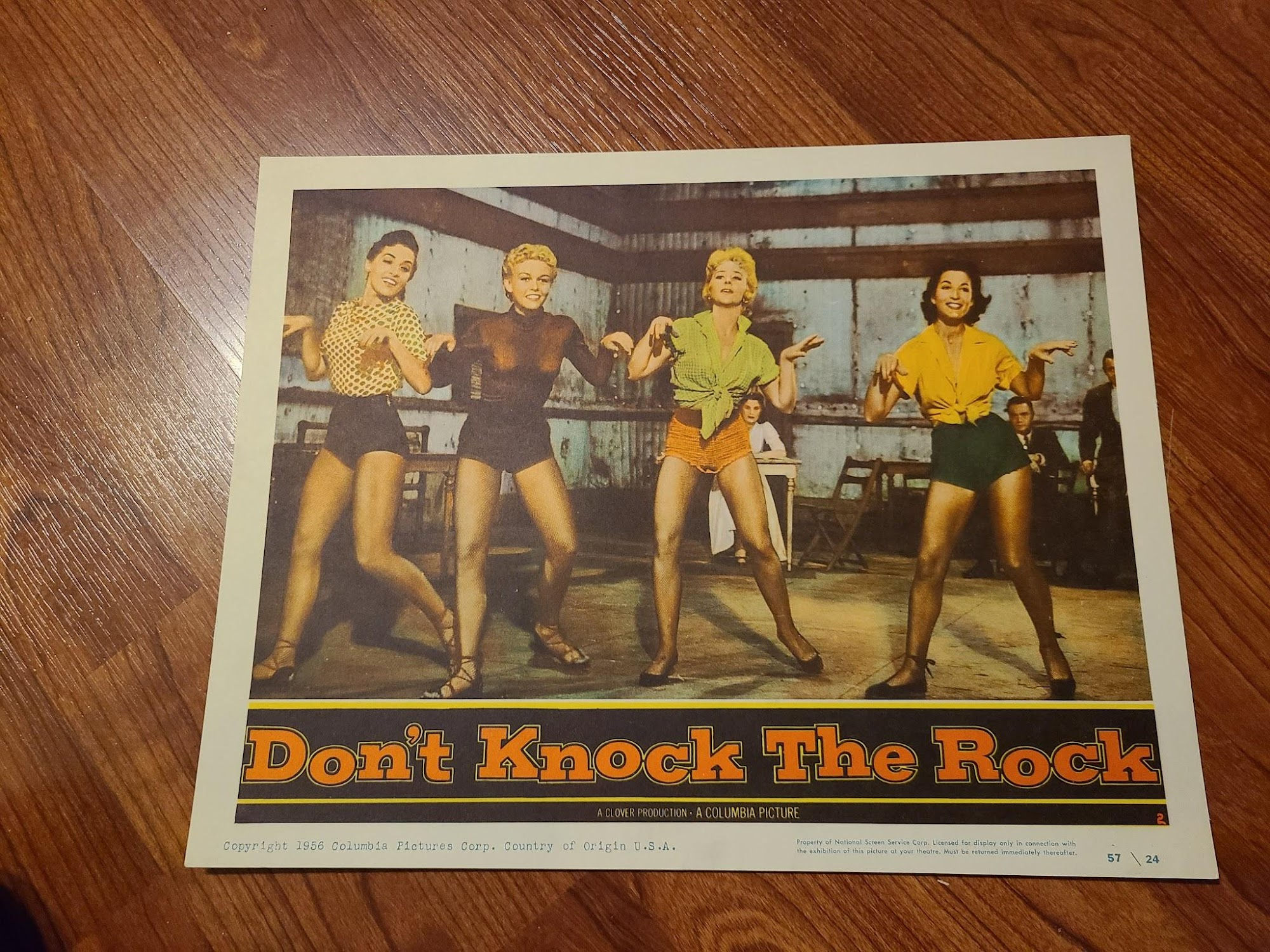 Don't Knock The Rock 1957 General Lobby Cards