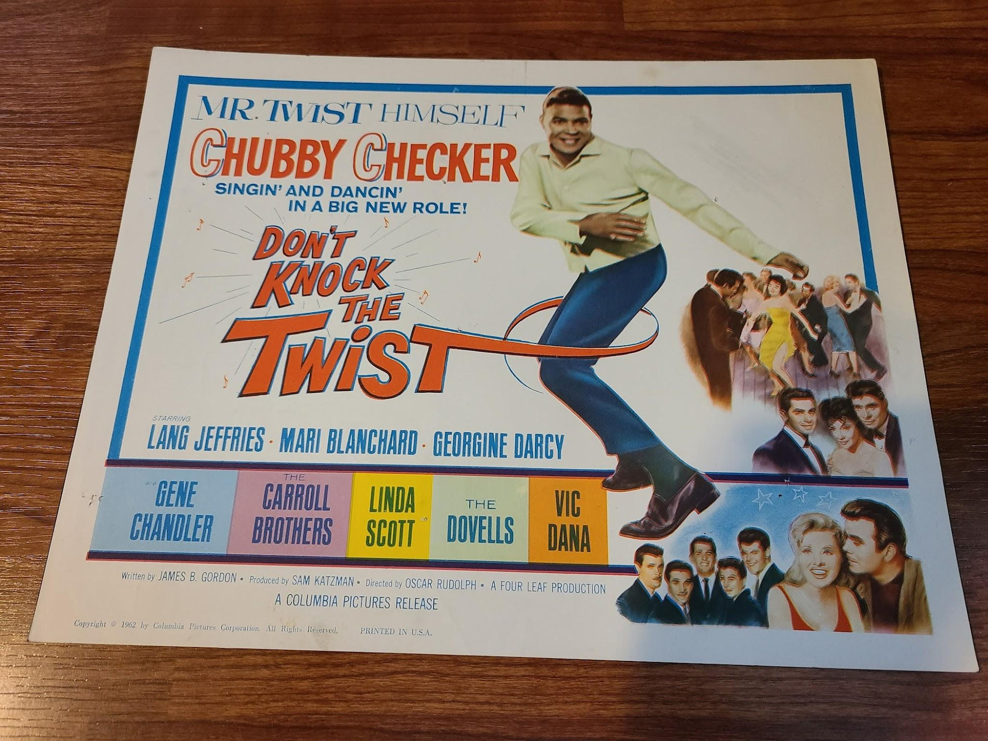 Don't Knock The Twist 1962 Title Cards