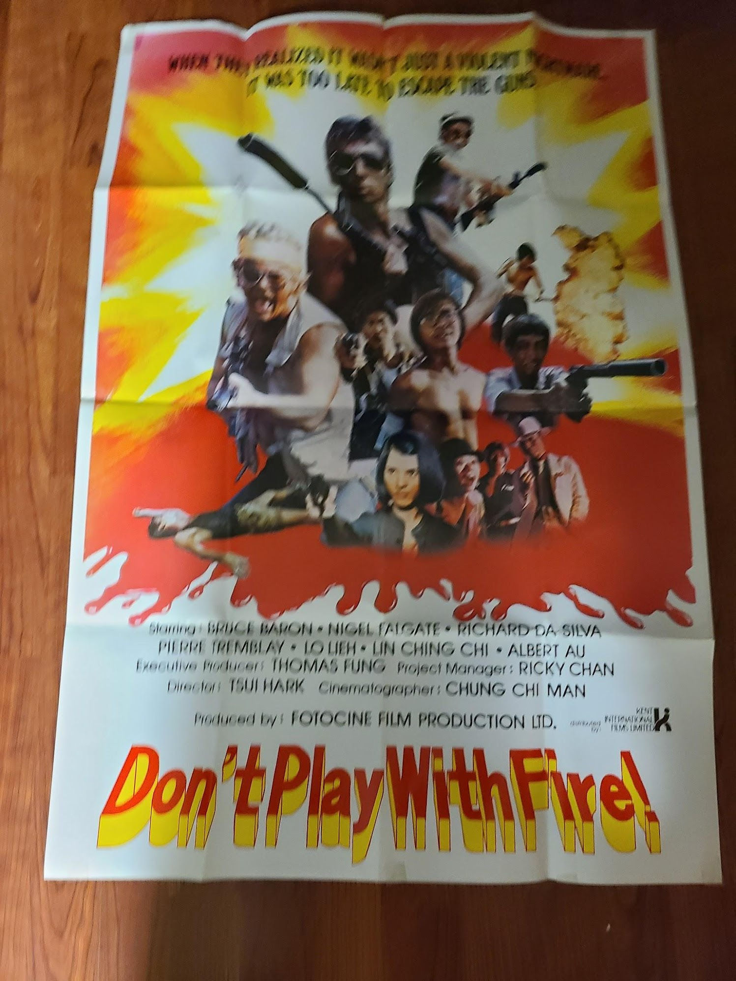 Don't Play With Fire 1980 1 Sheets/US