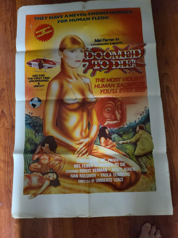 Doomed to Die 1980 1 Sheets/US