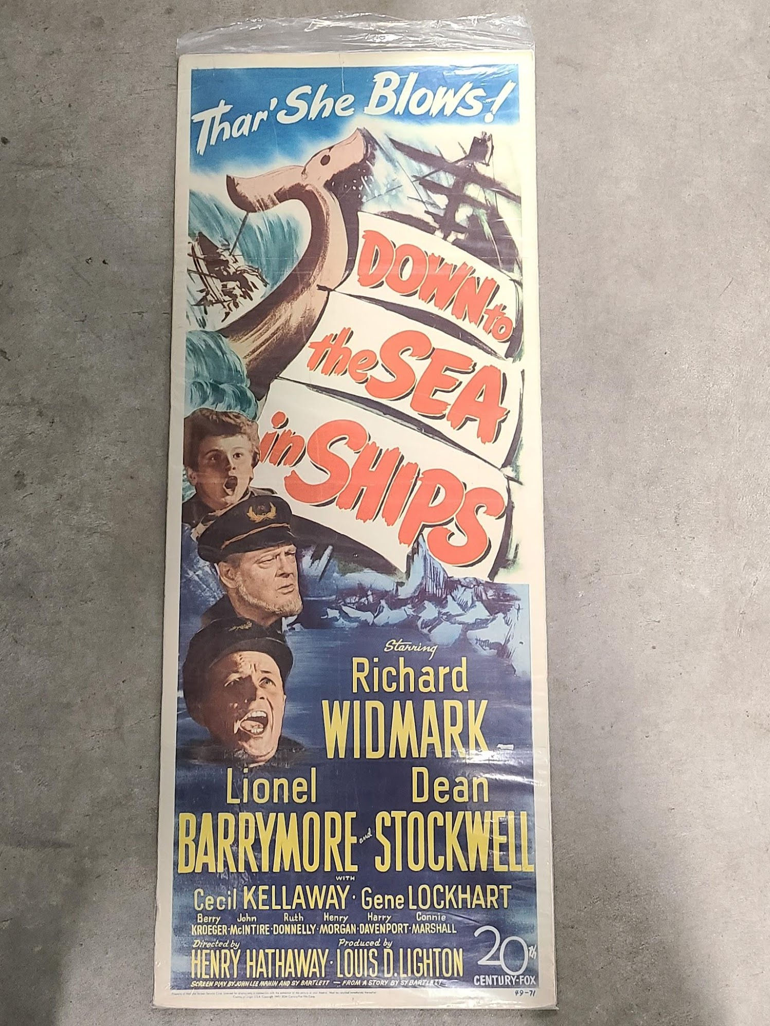 Down To The Sea In Ships 1949 Inserts