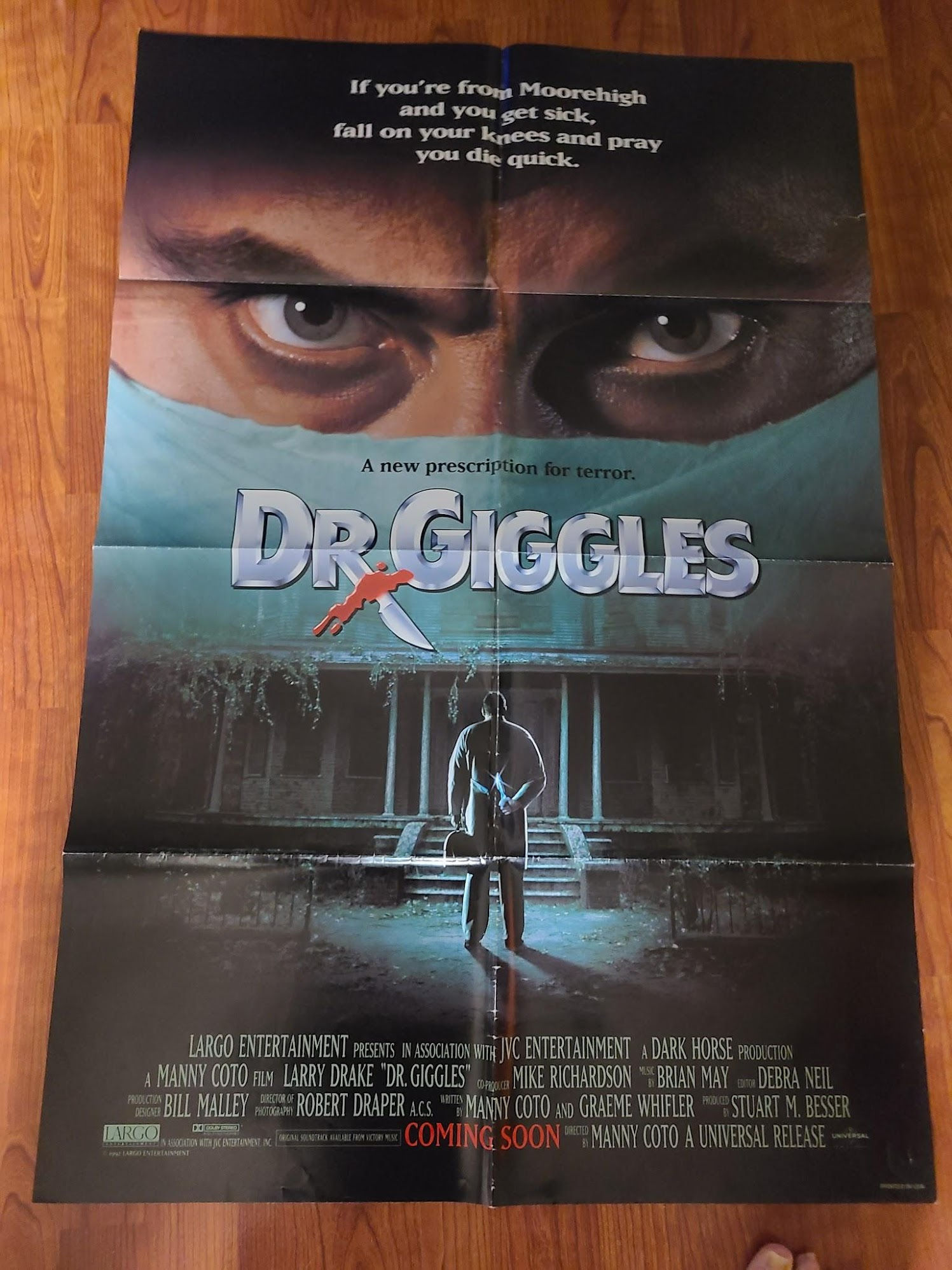 Dr. Giggles 1992 1 Sheets/US