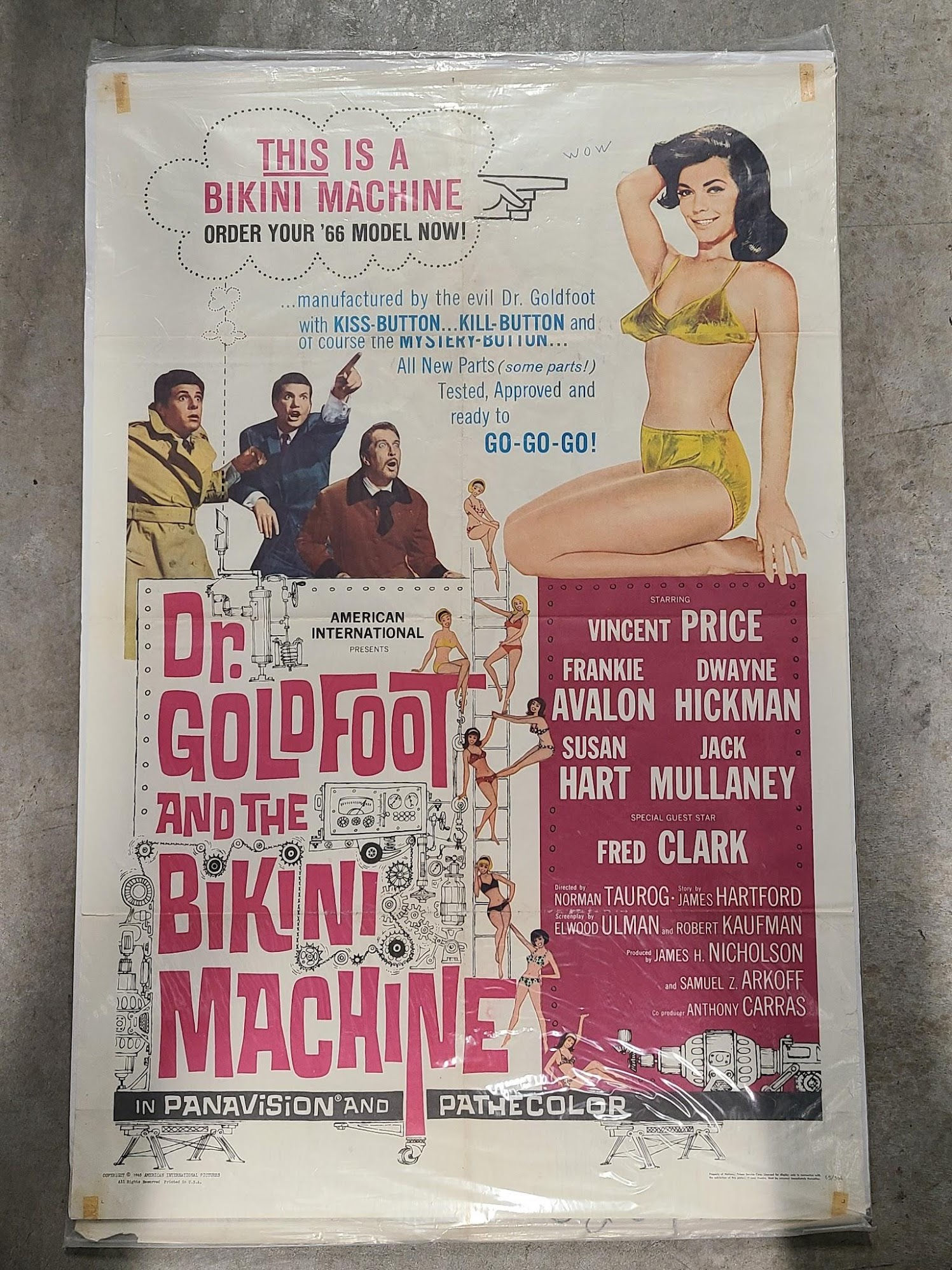 Dr. Goldfoot And The Bikini Machine 1965 1 Sheets/US