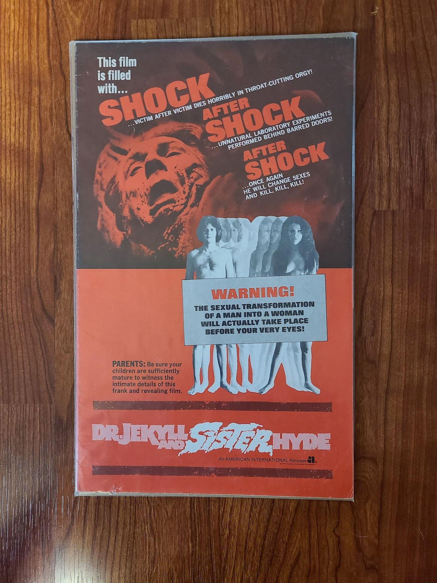 Dr. Jekyll And Sister Hyde 1971 Press Books