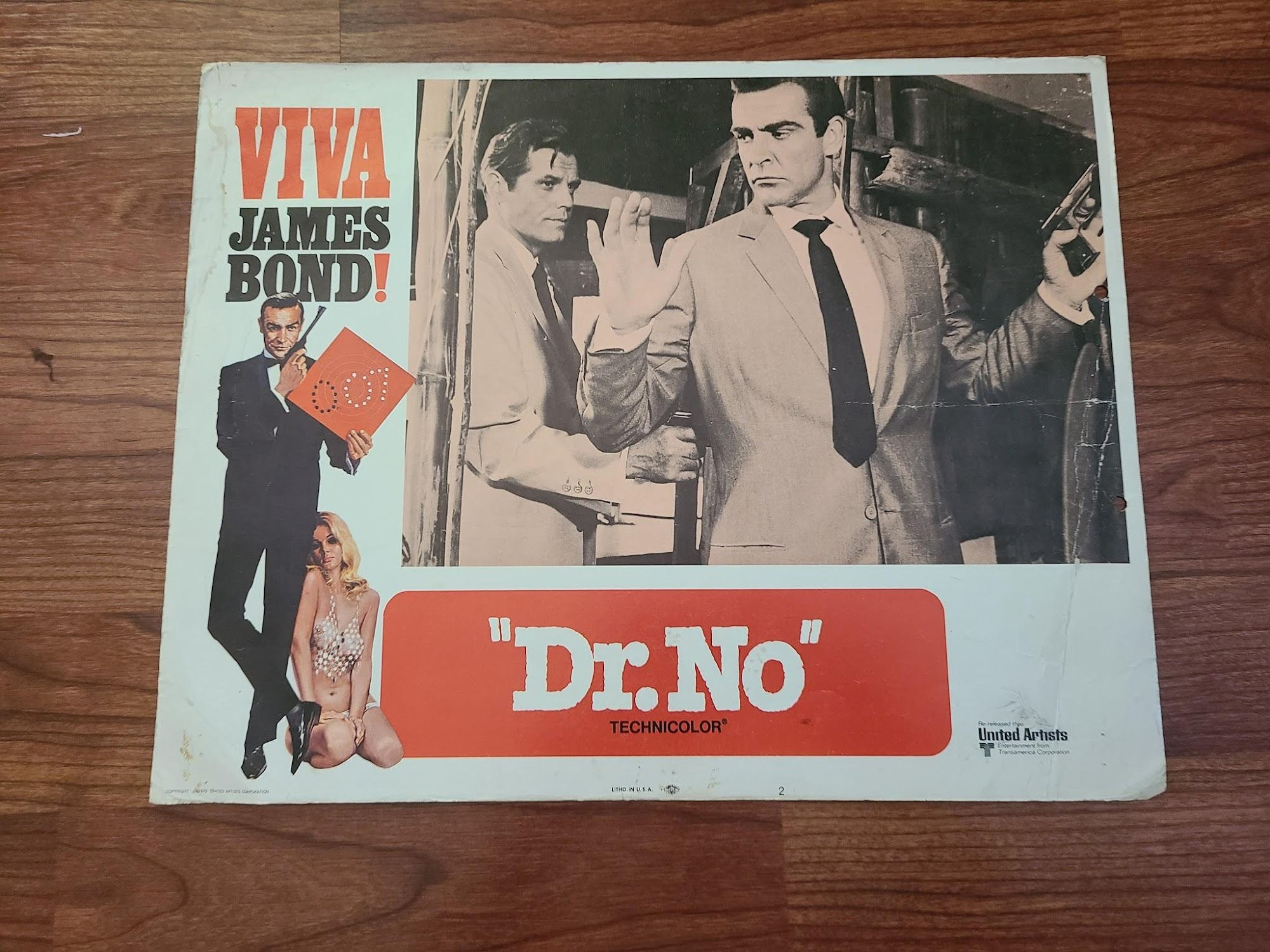 Dr. No 1962 General Lobby Cards