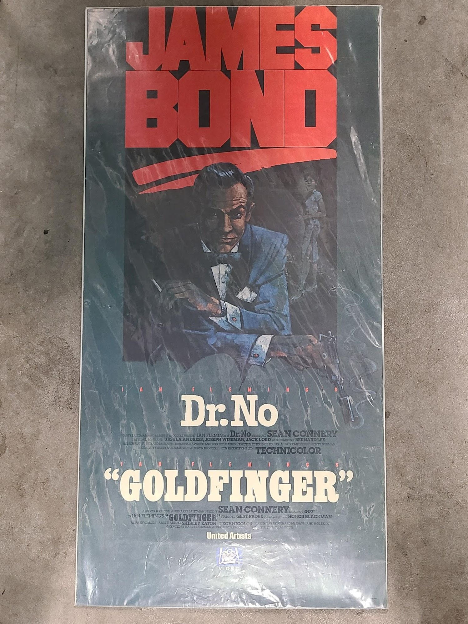 Dr. No / Goldfinger 1981 1 Sheets/US