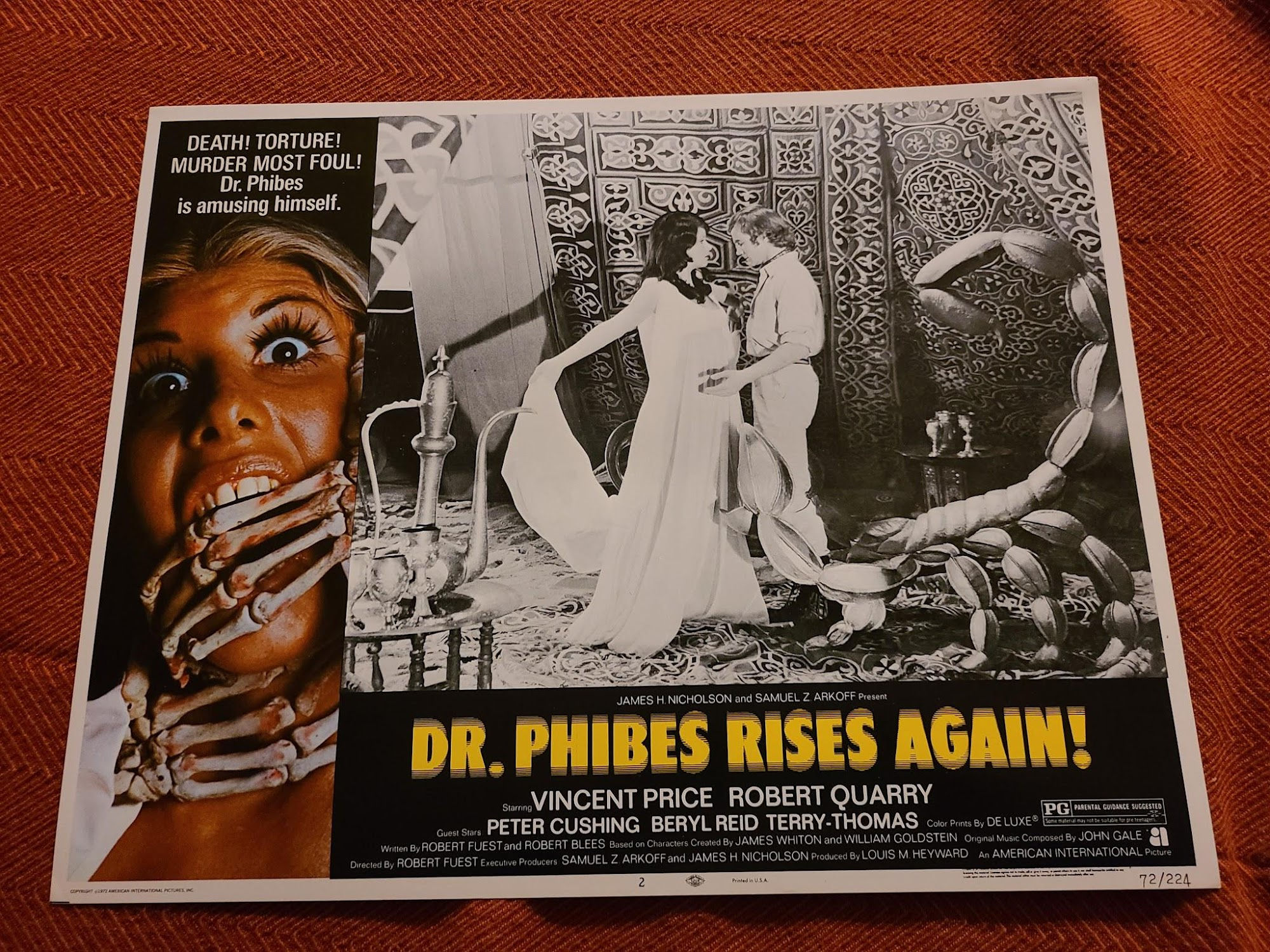Dr. Phibes Rides Again 1972 Scifi/Horror