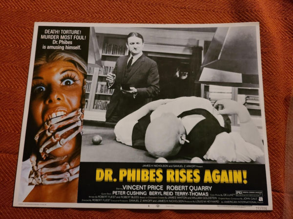 Dr. Phibes Rides Again 1972 Scifi/Horror