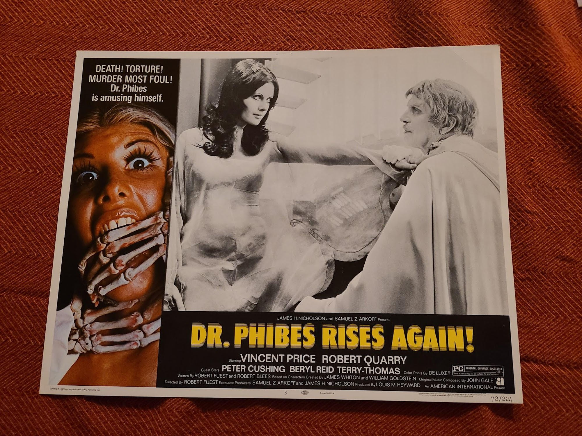Dr. Phibes Rides Again 1972 Scifi/Horror