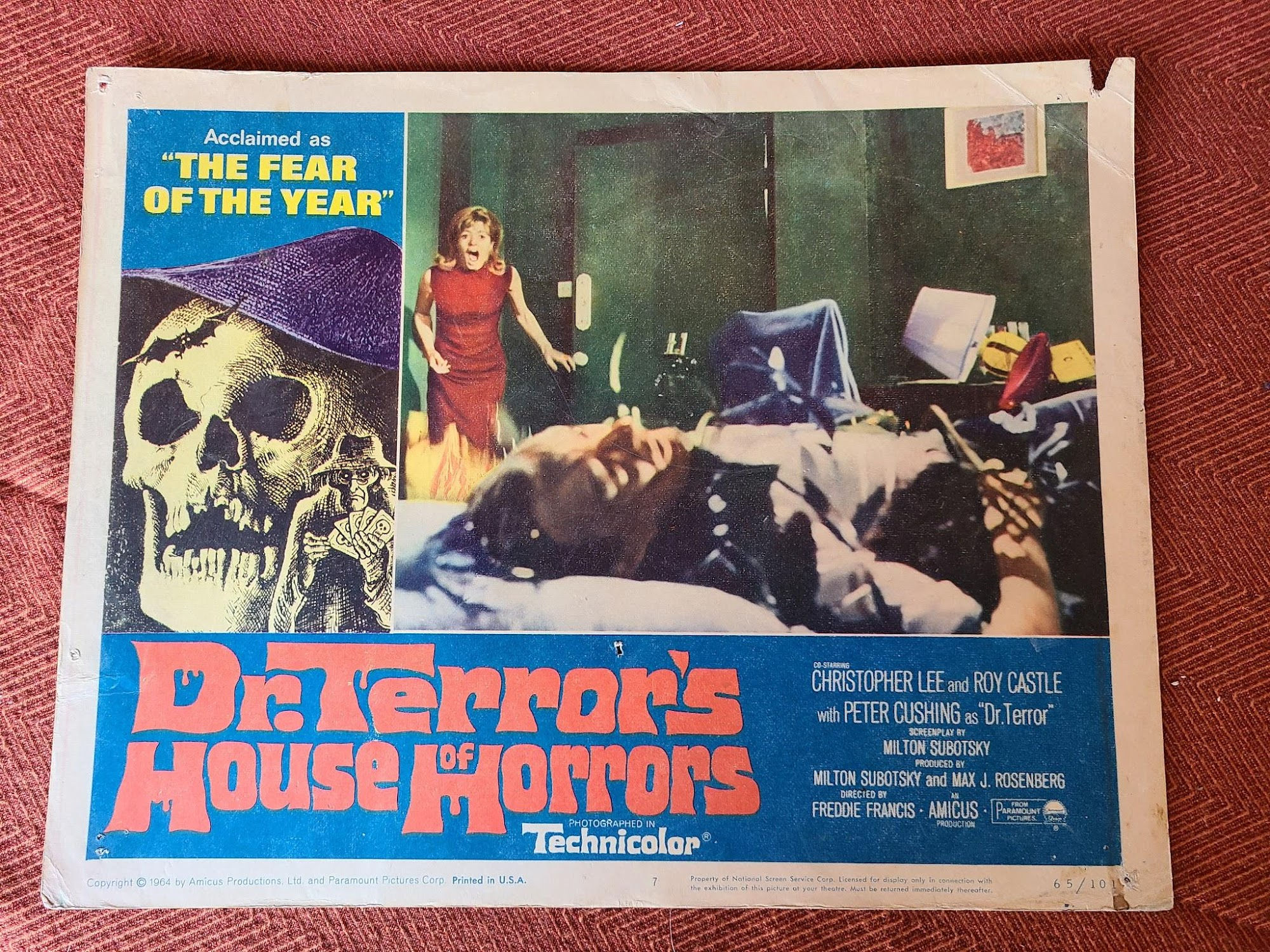 Dr. Terror's House Of Terrors 1965 Scifi/Horror