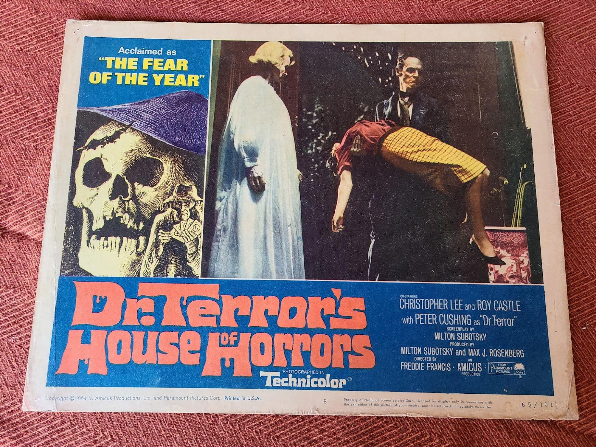 Dr. Terror's House Of Terrors 1965 Scifi/Horror