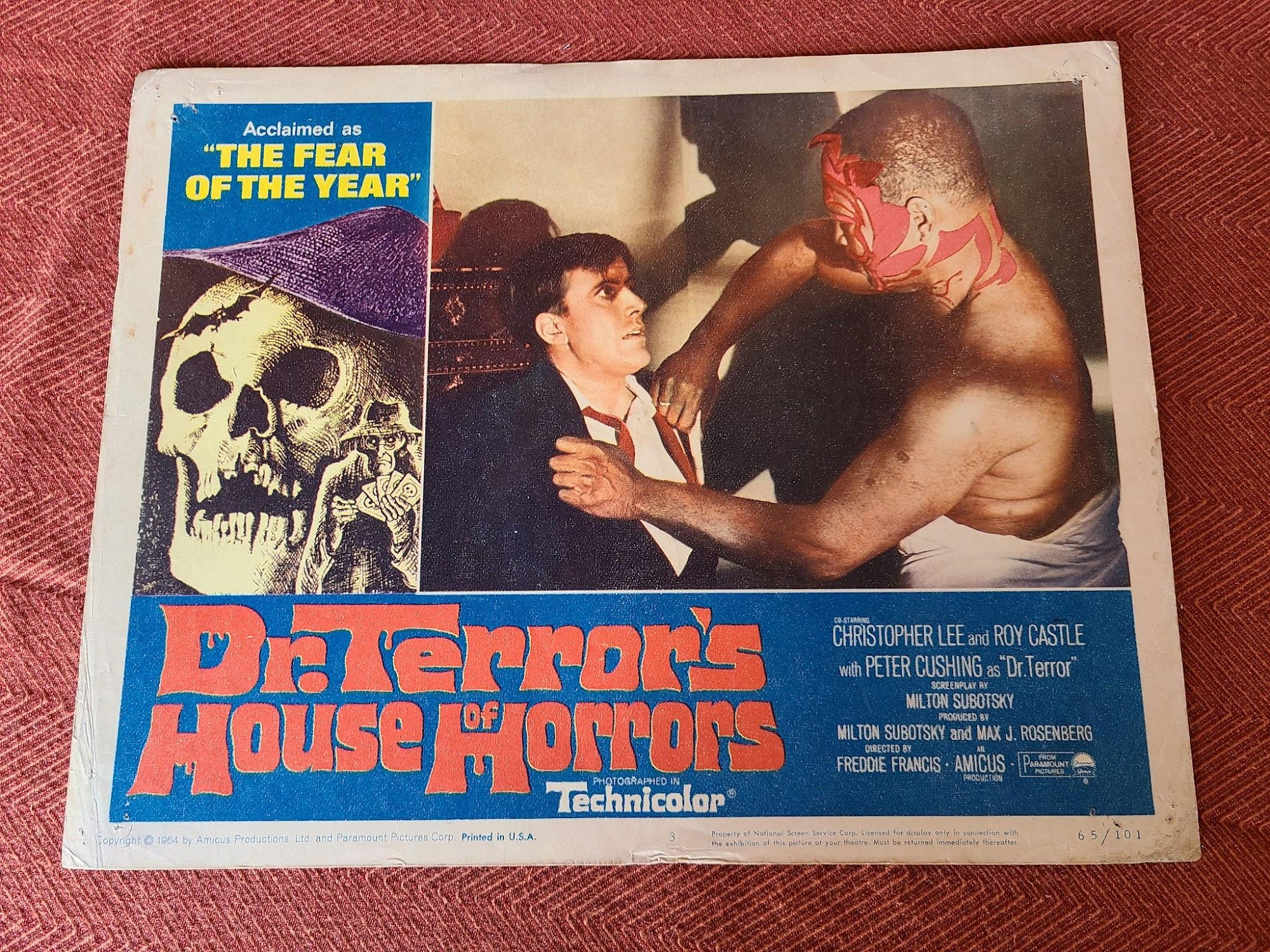 Dr. Terror's House Of Terrors 1965 Scifi/Horror