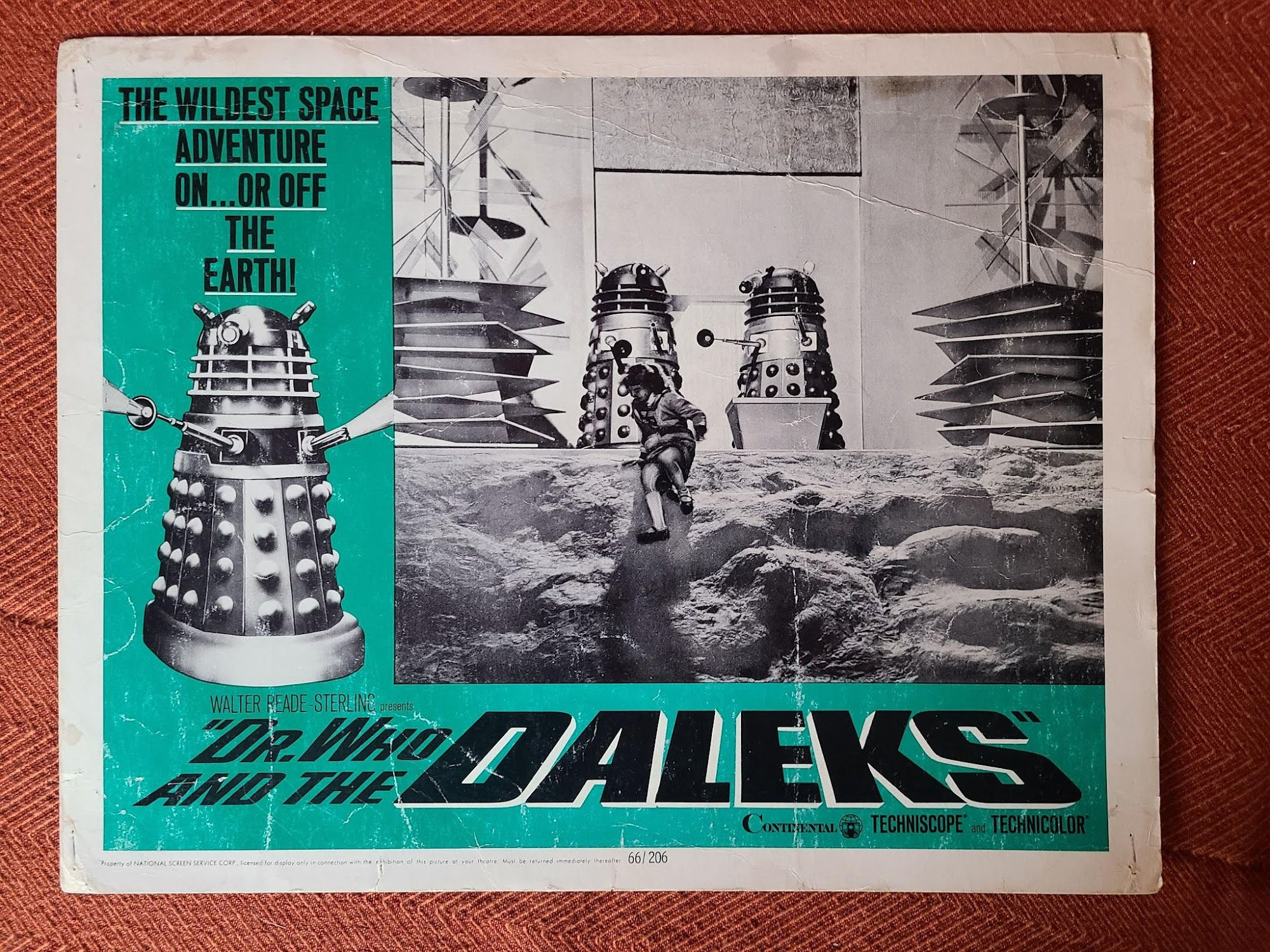 Dr. Who And The Dalekr 1966 Scifi/Horror