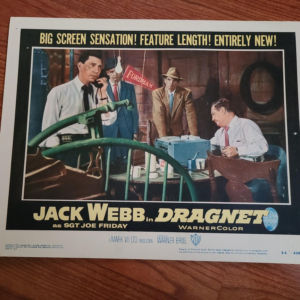 Dragnet 1954 General Lobby Cards