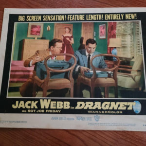 Dragnet 1954 General Lobby Cards