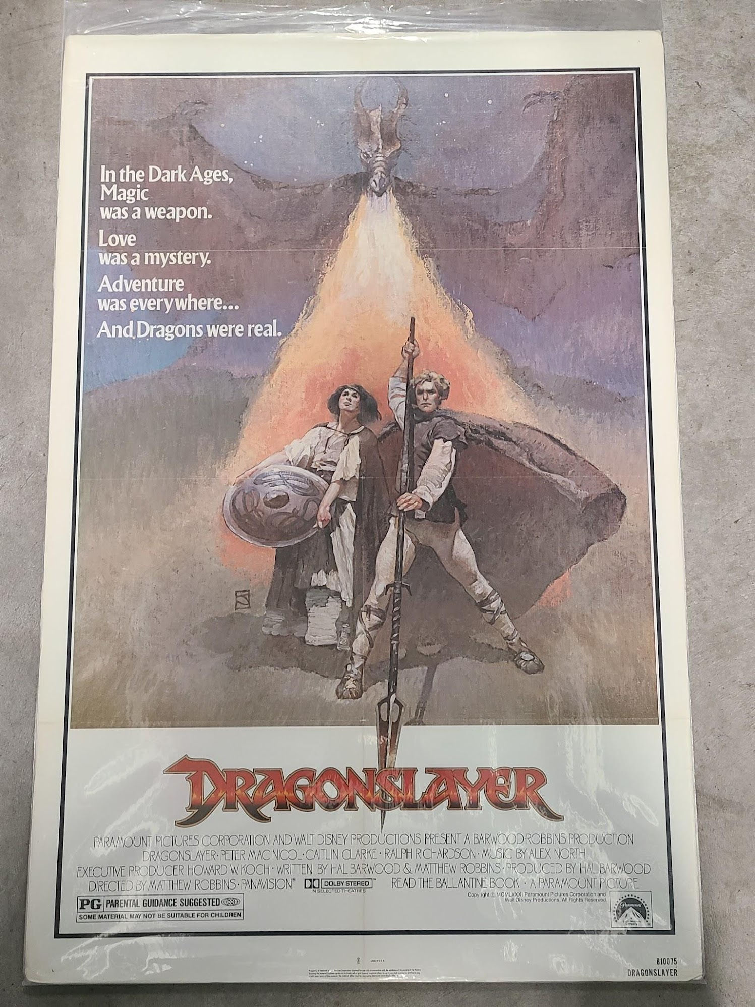 Dragonslayer 1981 1 Sheets/US