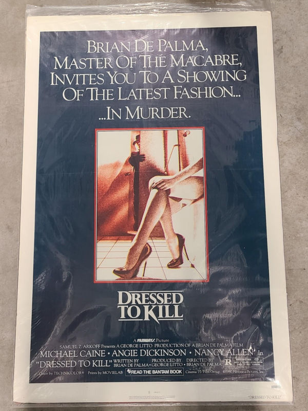 Dressed To Kill 1980 1 Sheets/US