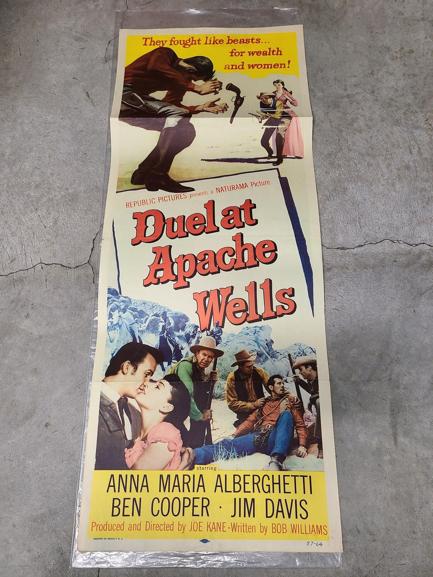 Duel At Apache Wells 1957 Inserts