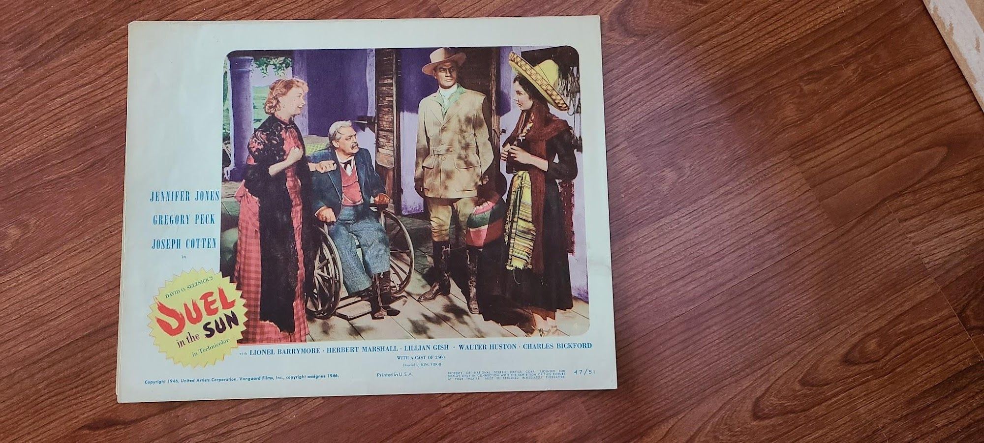 Duel In The Sun 1946 Western Lobby Cards