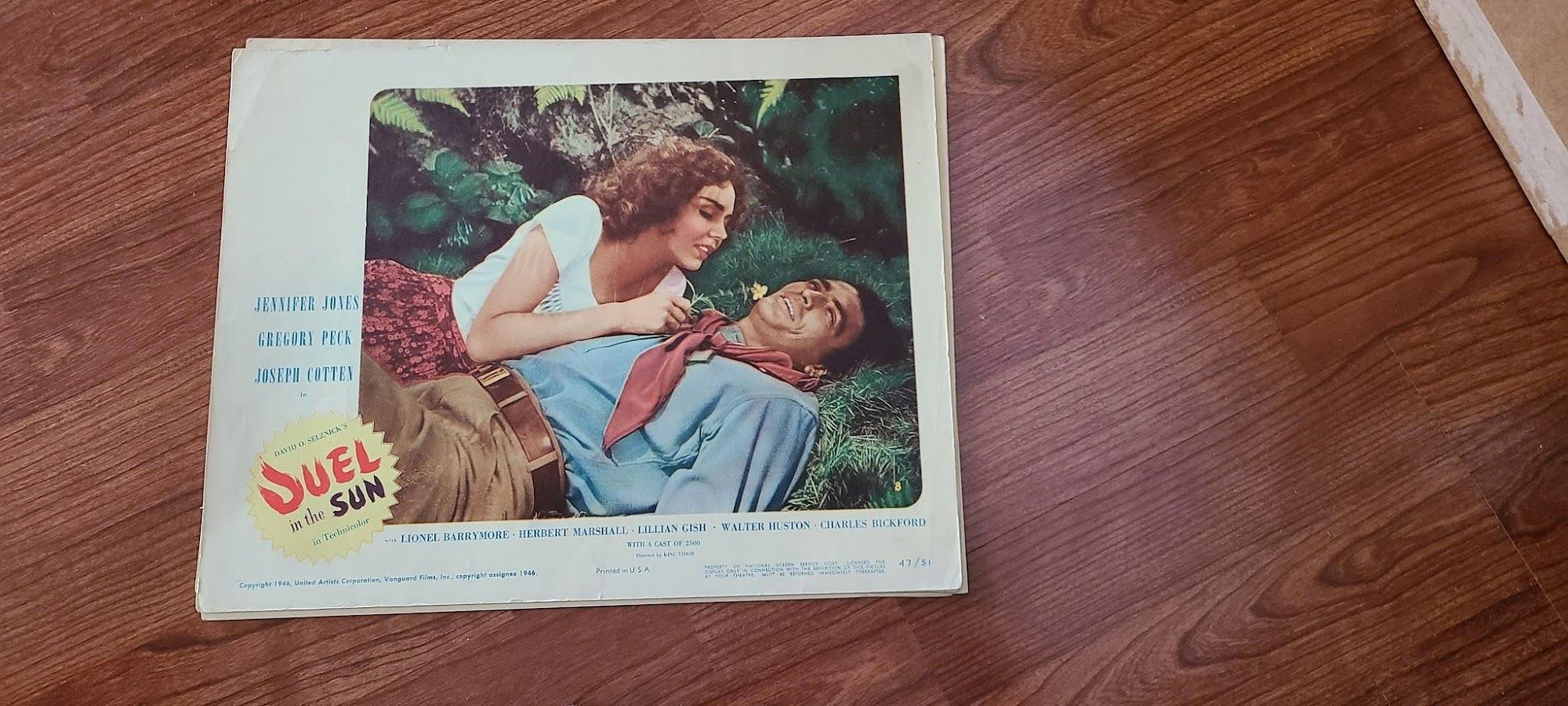 Duel In The Sun 1946 Western Lobby Cards