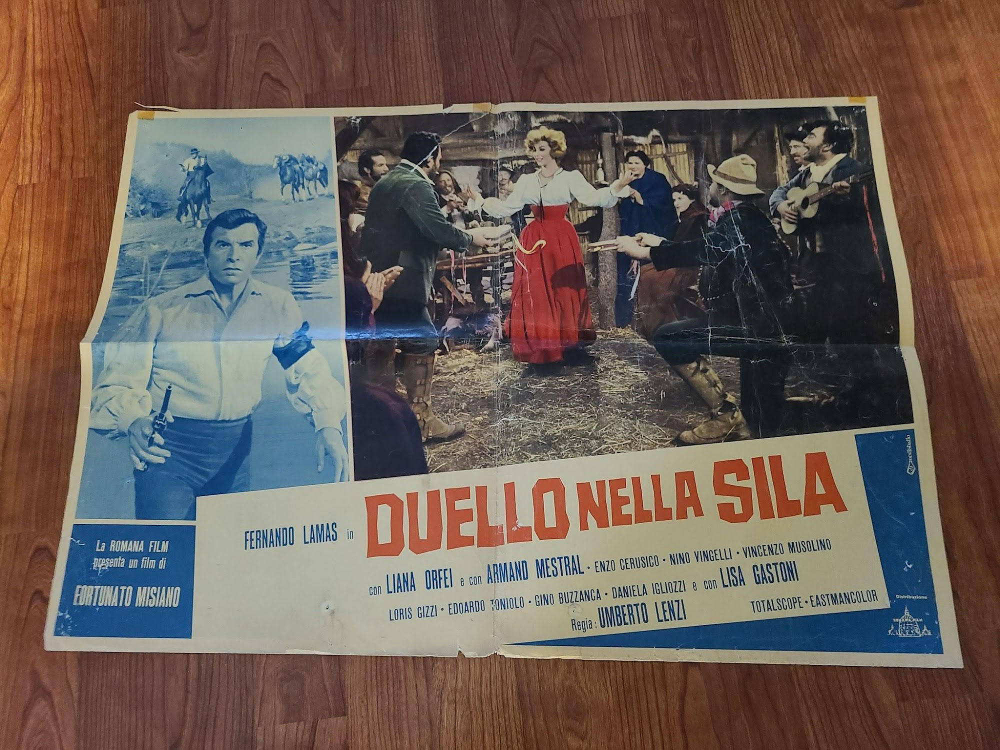 Duel Of Fire 1962 Fotobusta