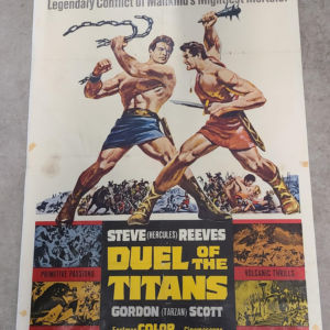Duel Of The Titans 1963 1 Sheets/US