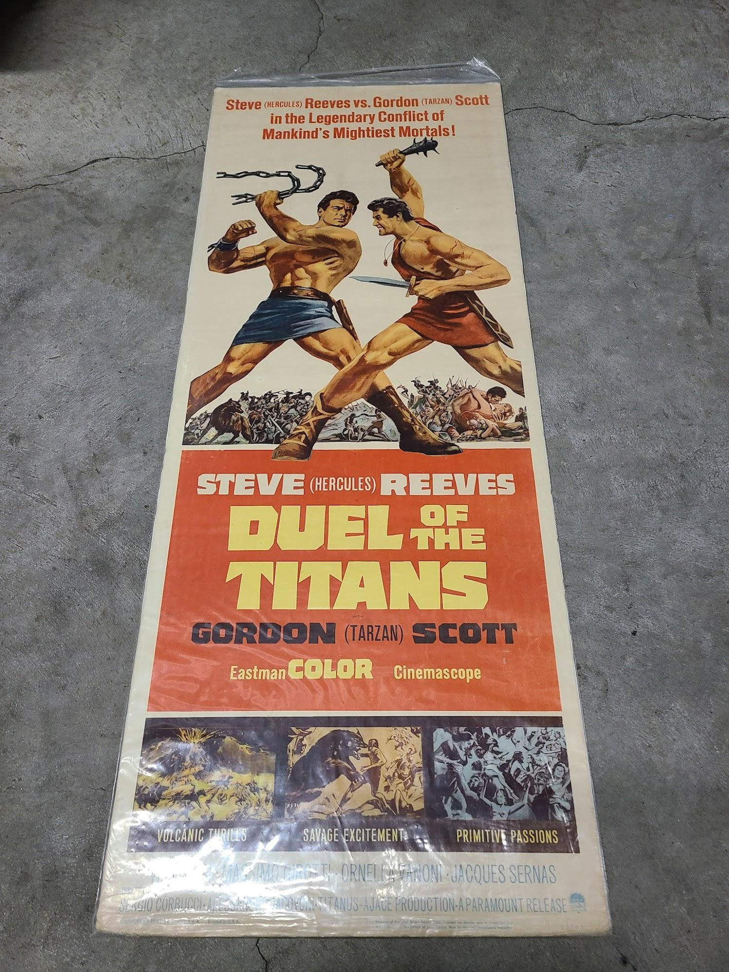 Duel of The Titans 1963 Inserts