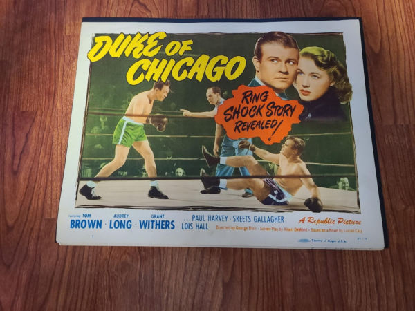 Duke Of Chicago 1949 Title Cards