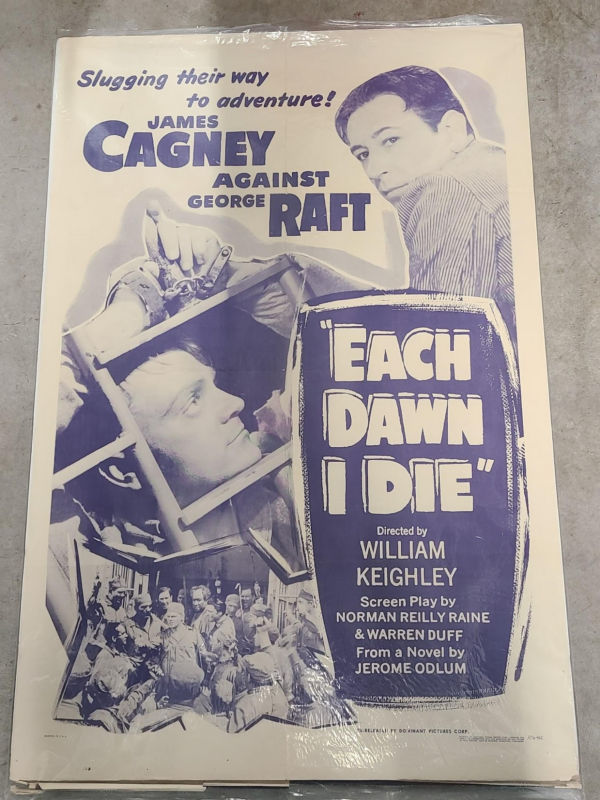 Each Dawn I Die 1939 1 Sheets/US