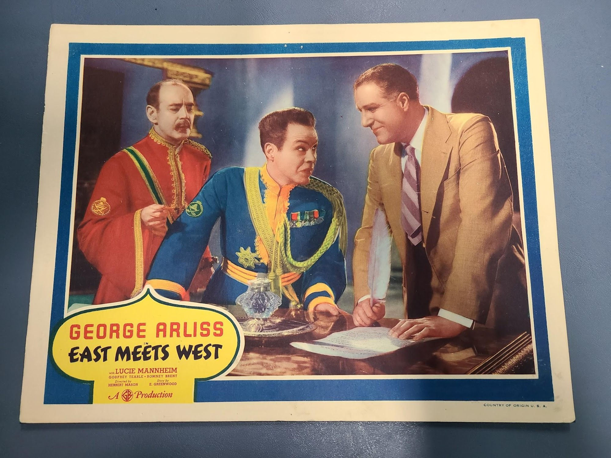 East Meets West 1936 General Lobby Cards
