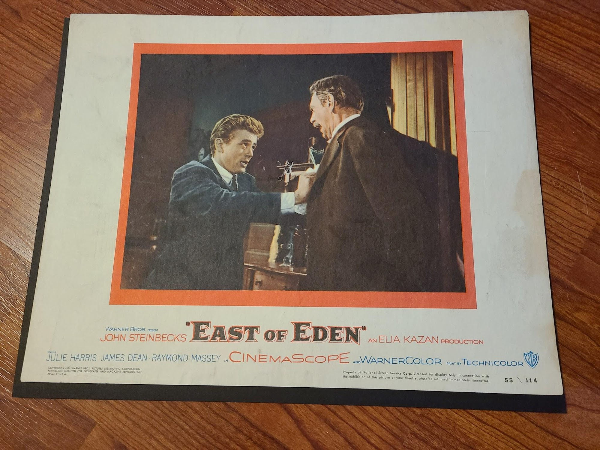 East Of Eden 1955 General Lobby Cards