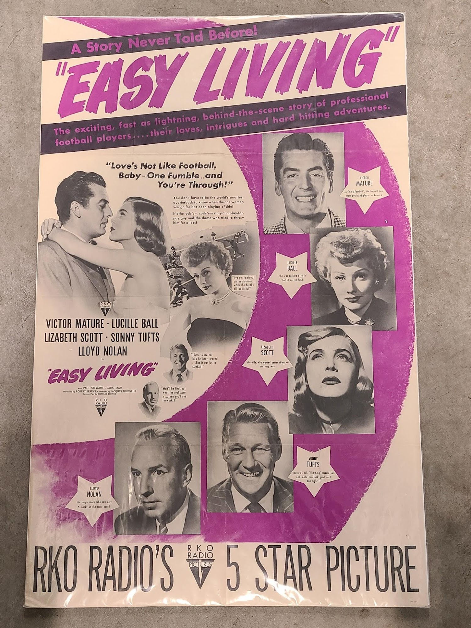 Easy Living 1949 1 Sheets/US