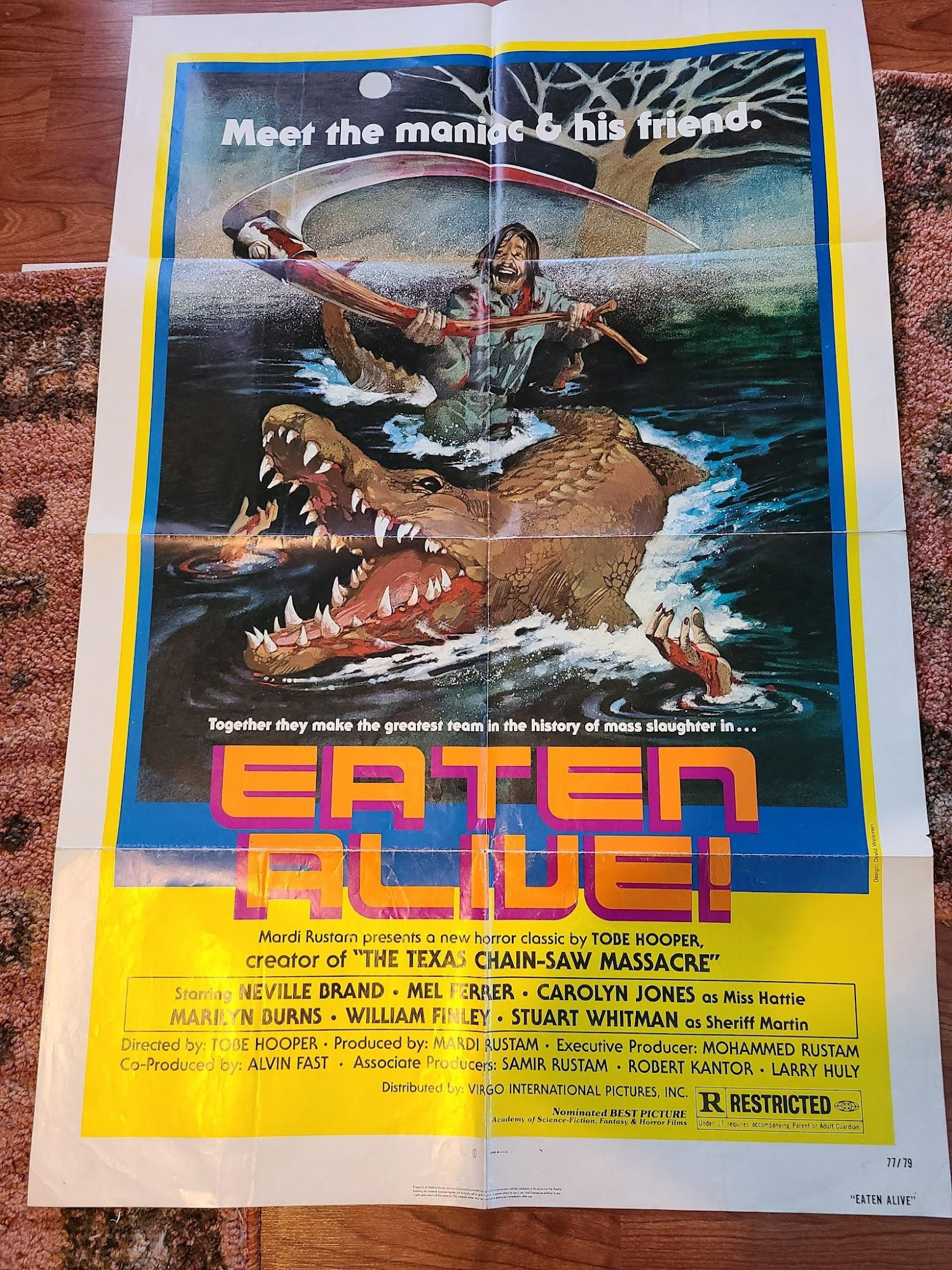 Eaten Alive 1976 1 Sheets/US