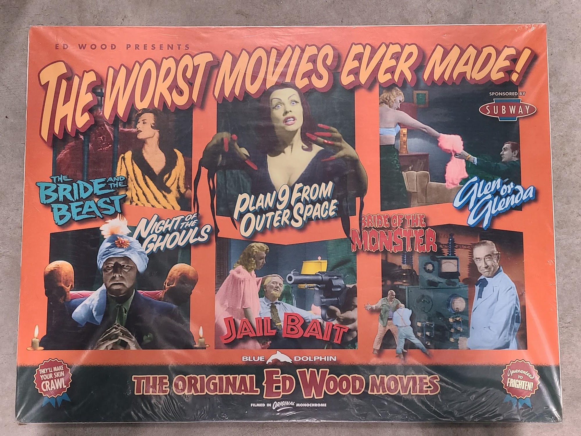 Ed Wood Film Festival 1990's UK/US 30x40