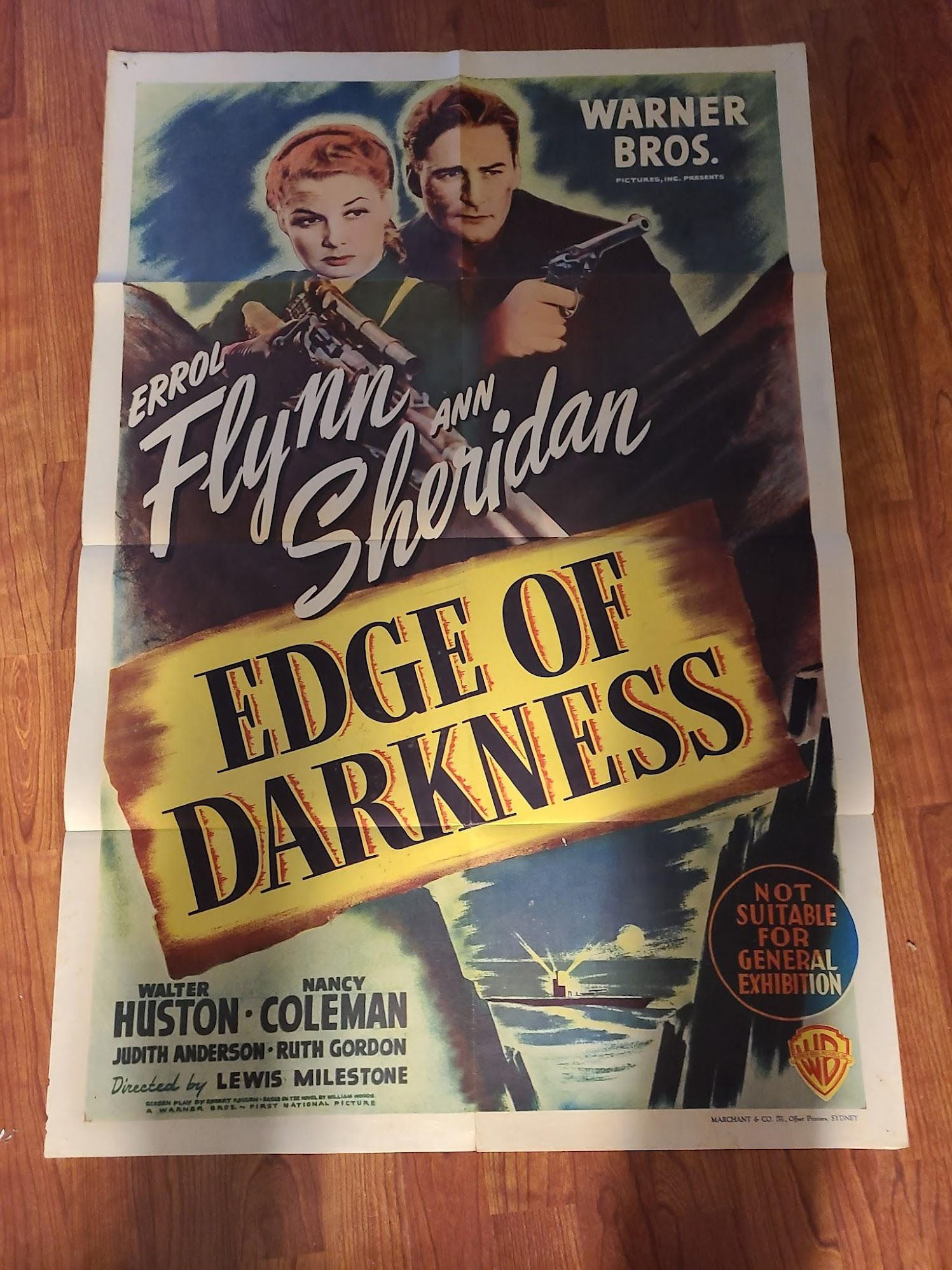 Edge of Darkness 1943 1 Sheets/US