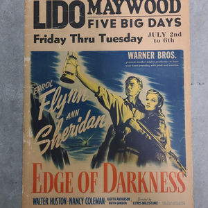 Edge Of Darkness 1943 Window Cards
