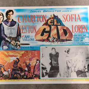 El Cid 1961 Mexican Lobby Cards