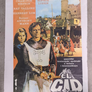 El Cid 1961 Yugo/Turkish