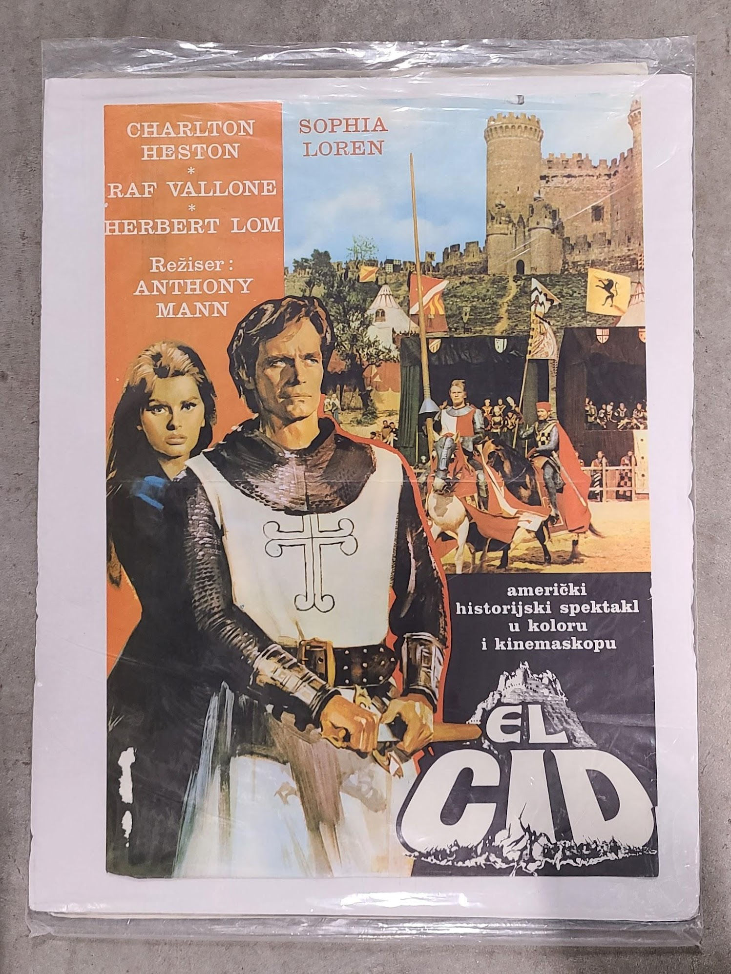 El Cid 1961 Yugo/Turkish