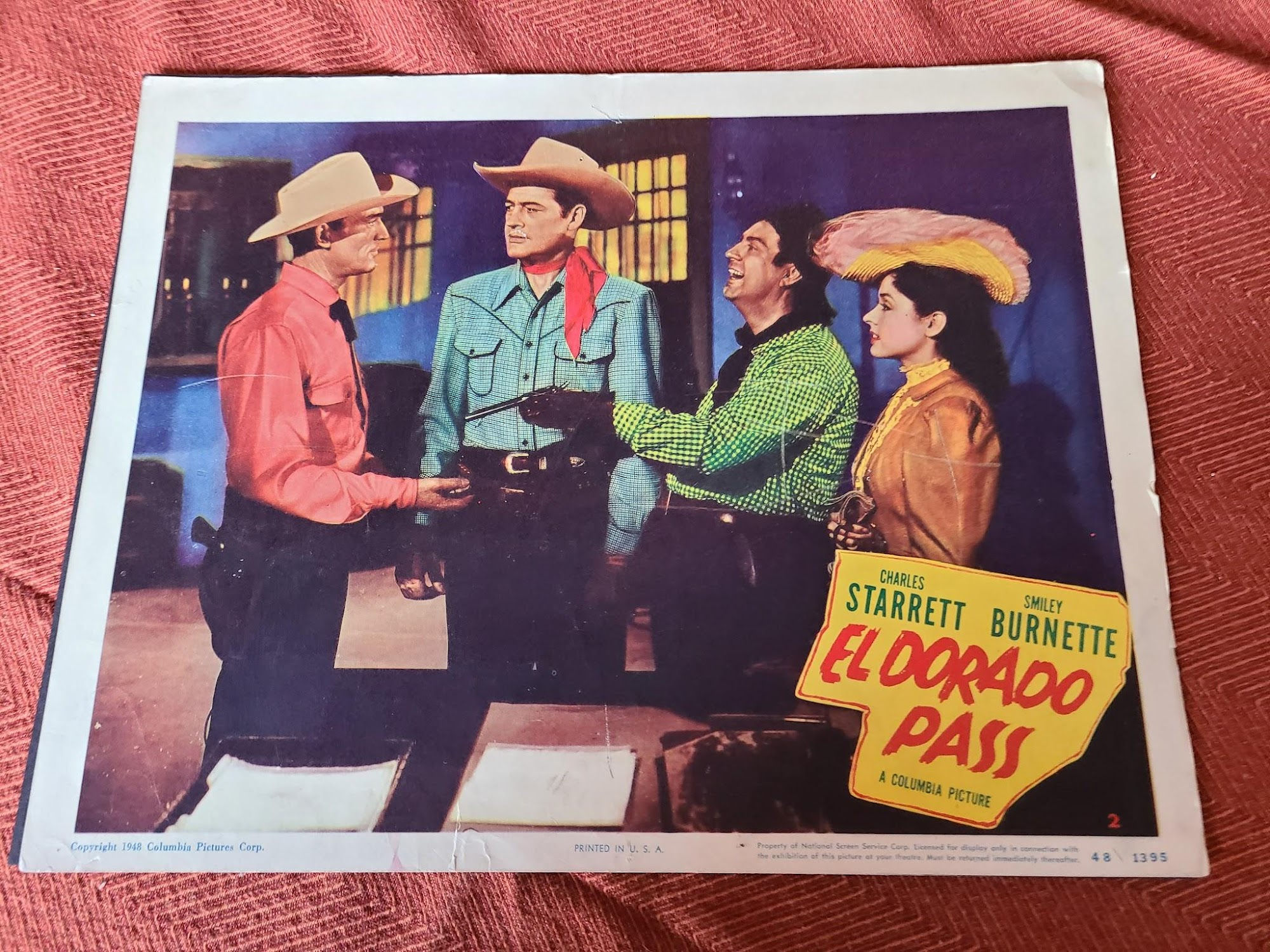El Dorado Pass 1948 Western Lobby Cards