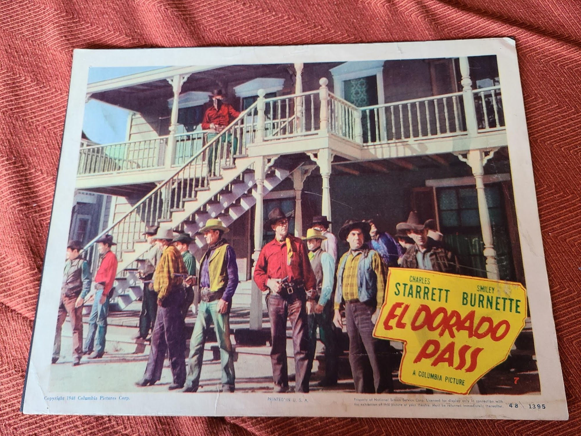 El Dorado Pass 1948 Western Lobby Cards