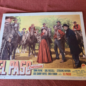 El Paso 1949 Western Lobby Cards