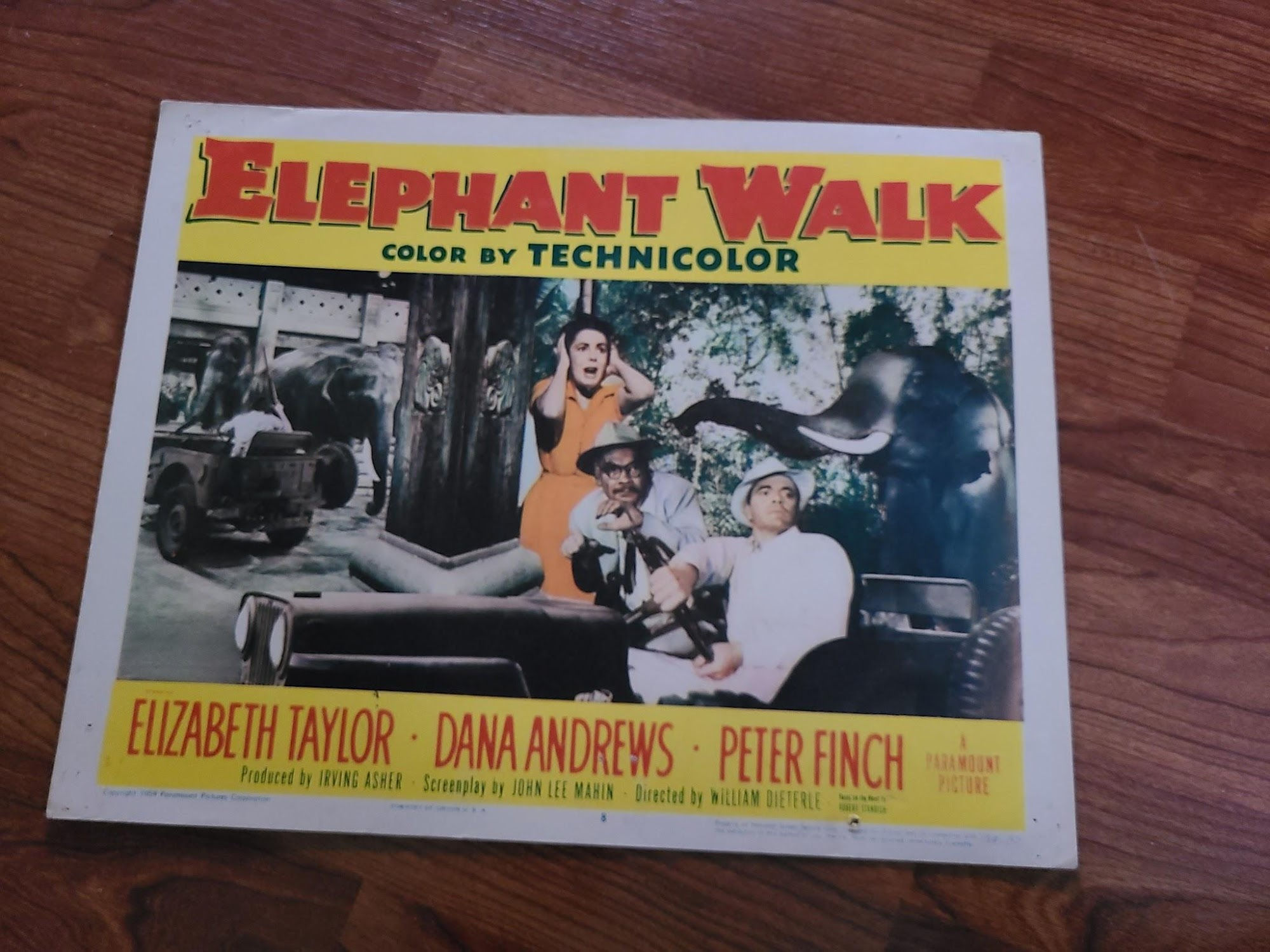 Elephant Walk 1954 General Lobby Cards