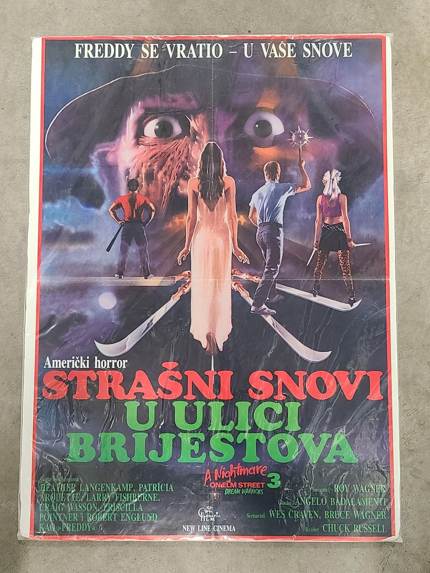 Elm Street 3 : Dream Warriors 1987 Yugo/Turkish