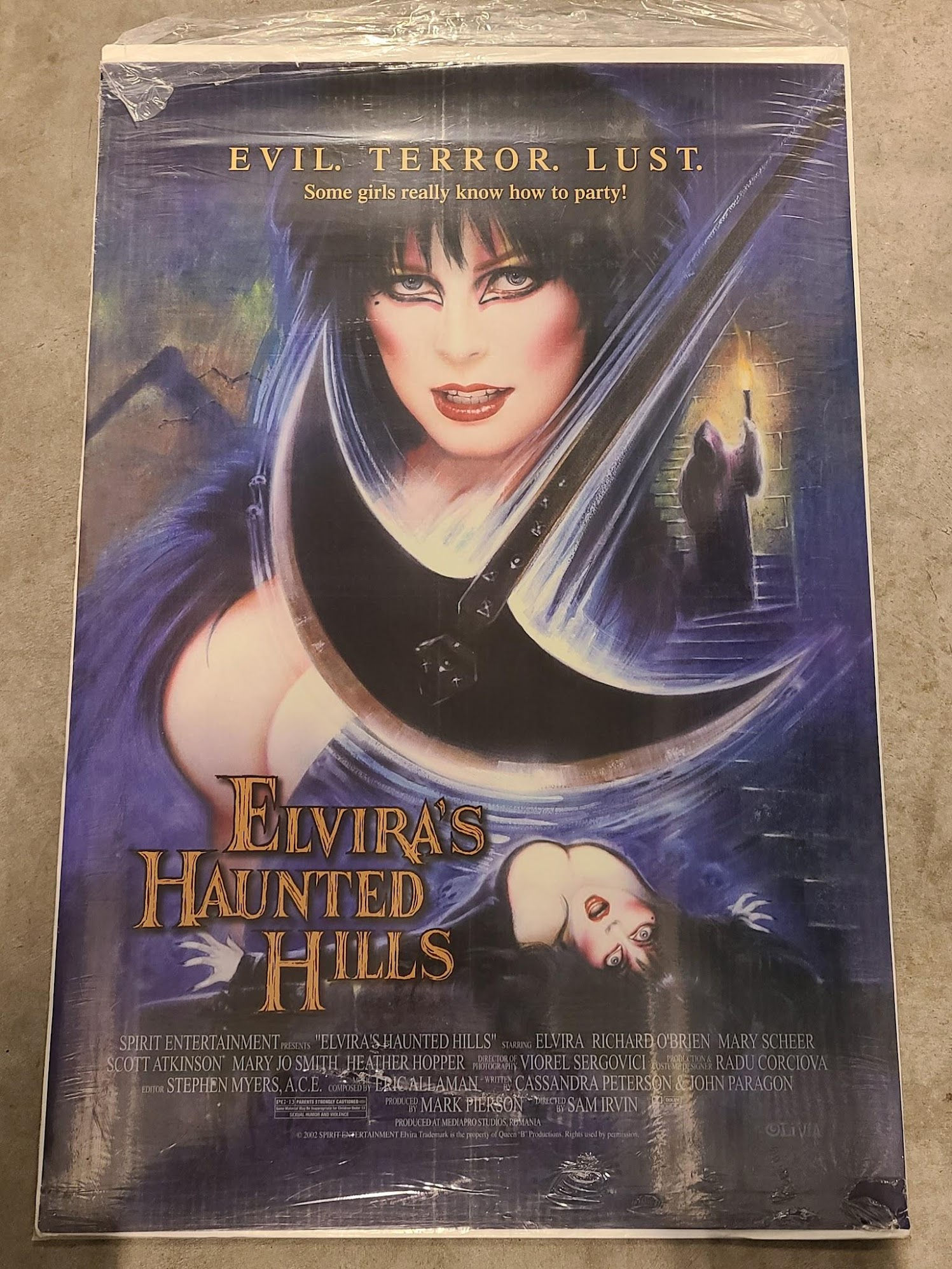 Elvira's Haunted Hills 2002 1 Sheets/US