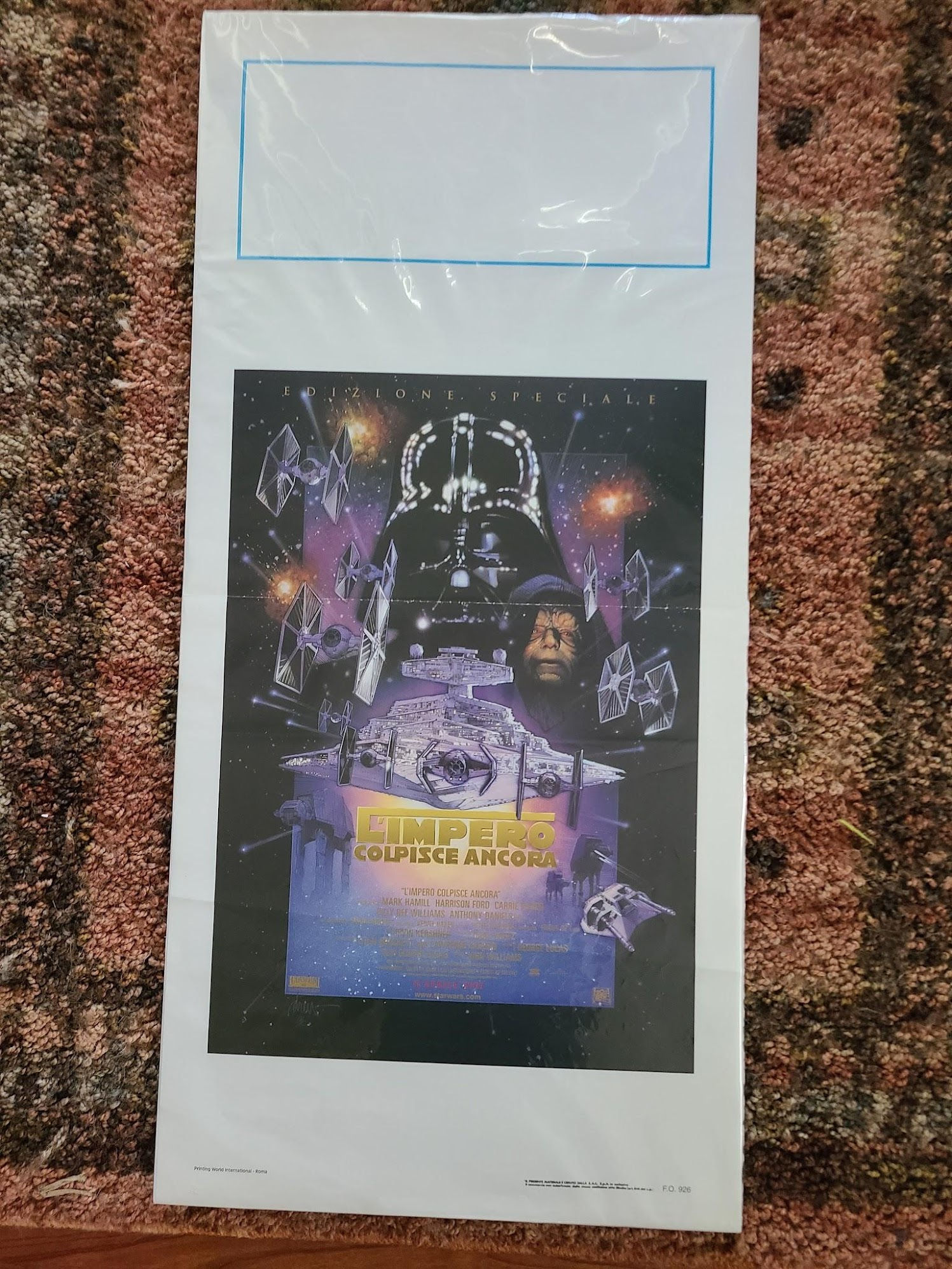 Empire Strikes Back 1979 Locodina